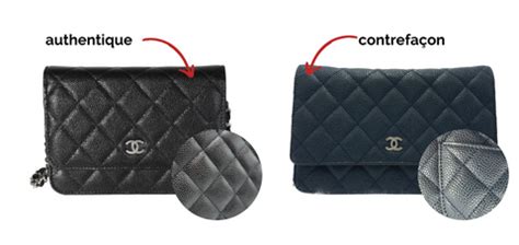 comment savoir si un sac chanel est vrai|Comment reconnaître un faux sac Chan.